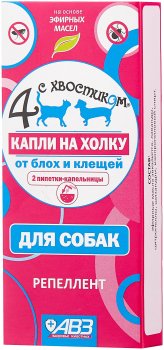 Капли на холку антипаразитные для собак 2шт