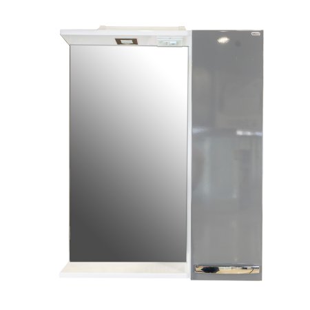 Шкаф-зеркало подвесной Азур 80х65х16см белый