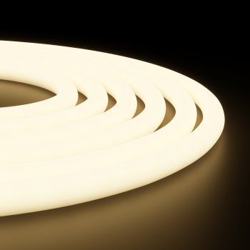 Лента светодиодная Apeyron 14,4Вт/м 24В IP68 теплый белый (св/диоды SMD2835)