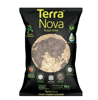 Грунт универсальный с биогумусом и перлитом Terra Nova 10л