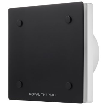 Вентилятор Royal Thermo Calipso 100 Black Ø100мм черный 159х159х104мм