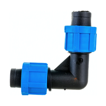 Уголок для ленты капельного полива зажимной