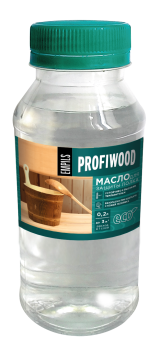 Масло Эмпилс PROFIWOOD для полков и скамеек в сауне бесцветный 0,2 кг