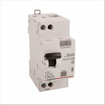 Автомат дифференциальный Legrand РХ3 (RX3) 1+N 6кА 16А 30мА арт.419399
