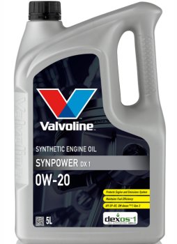 Масло моторное Valvoline SynPower 0W20 5л SP,SP-RC,SN