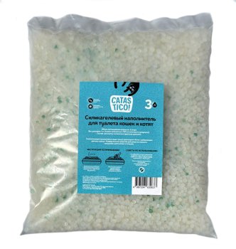 Наполнитель силикагелевый Catastico 3л Наполнитель силикагелевый Catastico 3л