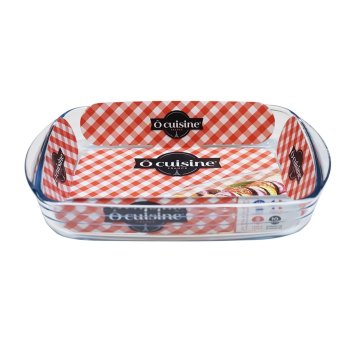 Блюдо для запекания Cuisine 32х20х5см стекло