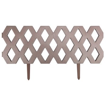 Забор декоративный MasterProf Клумба шоколад