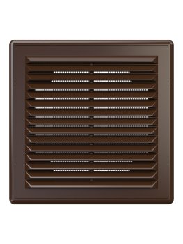 Решетка  Р 15 х 15 см коричневая