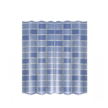 Штора для ванной  Рыжий кот 180х180см полиэтилен цвет серый