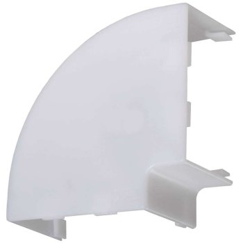 Угол плоский IEK Элекор 40х25 цвет белый уп.4шт.