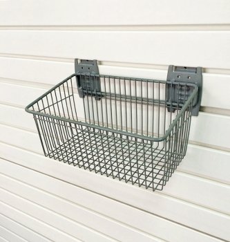 Корзина 16х16х30см серый