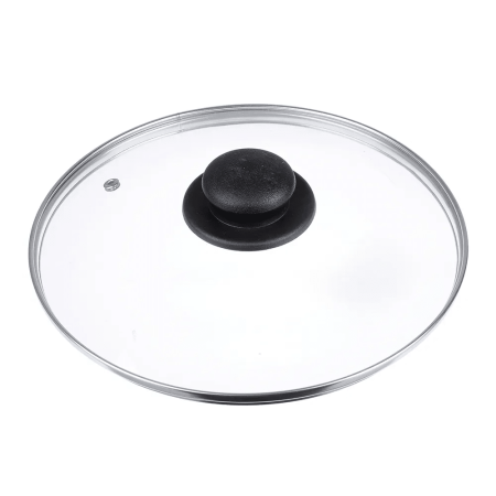 Крышка SATOSHI стекло 24 см металлический ободок