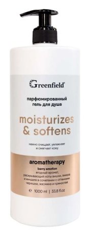 Гель для душа Greenfiel парфюмированный ягодный 1000 мл