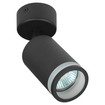Спот ЭРА OL23 накладной поворотный GU10 цвет черный