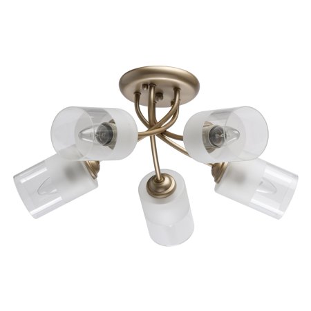 Люстра DeMarkt Олимпия E27х5шт цвет золото