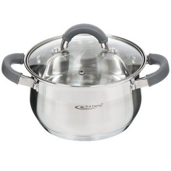 Кастрюля Ирида 2,9л нержавеющая сталь