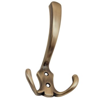 Крючок тройной Trodos Триумф бронза
