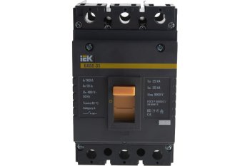 Автоматический выключатель силовой IEK ВА 88-35 3P 160А 35кА арт.SVA30-3-0160