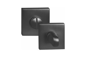 Накладка сантехническая квадратная Palidore ОWS Black цвет хром