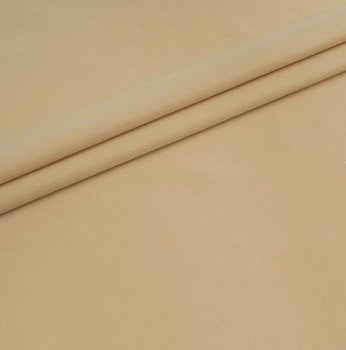 Простыня Аврора 220х180 см сатин поджаренный миндаль