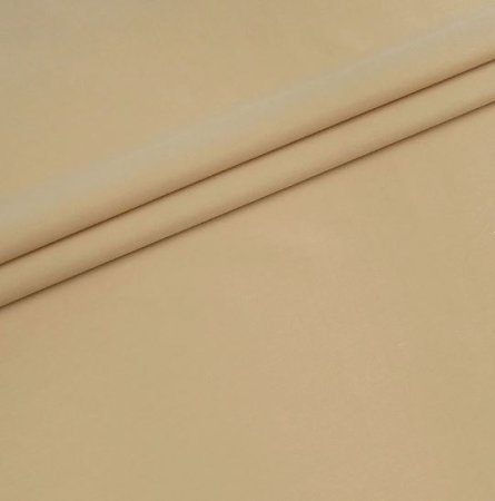 Простыня Аврора 220х180 см сатин поджаренный миндаль