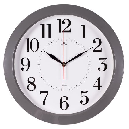 Часы настенные  Классика Ø38,5см цвет серый