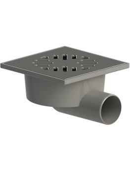 Трап горизонтальный угловой 150х150х50мм