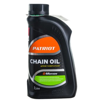 Масло для пильных цепей PATRIOT G-Motion Chain Oi минеральное 1л