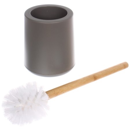 Ершик для унитаза Ариэль напольный цвет серый