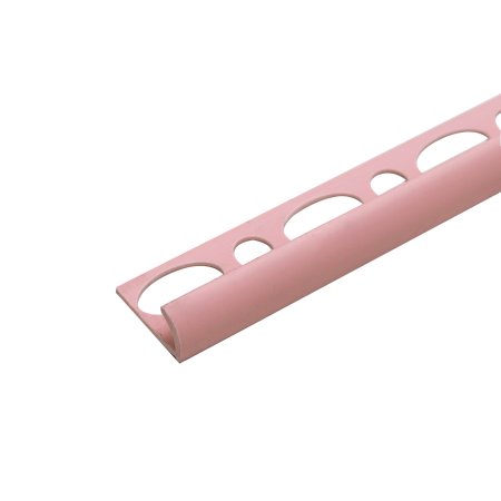 Профиль для плитки наружный 9 мм Розовый  2,5 п.м