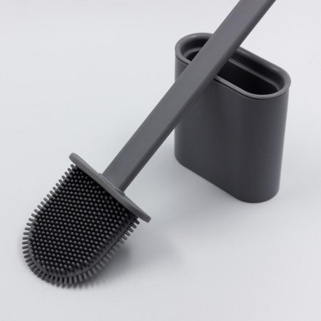 Ершик для унитаза настенный цвет серый Ершик для унитаза настенный цвет серый