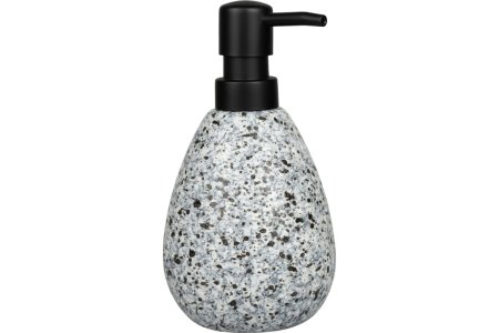 Дозатор для жидкого мыла Granite керамика цвет серый настольный