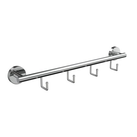 Планка с 4 крючками EXPERT цвет хром