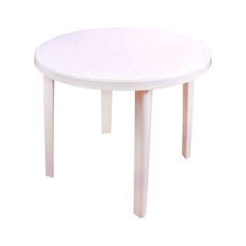 Стол садовый 90х90х75см белый