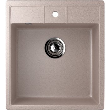 Мойка врезная Ulgran-406-302 искусственный камень 45х50х19см песочный