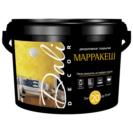 Штукатурка декоративная DALI-DECOR марракеш 3 кг