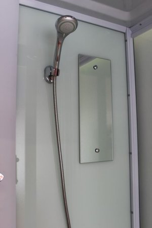 Душевой бокс MIRWELL MR3517 высокий поддон 170х80х215см матовое стекло