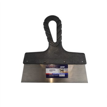 Шпатель малярный Акор 200мм, пластиковая ручка