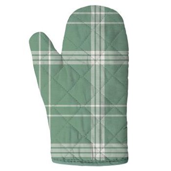 Прихватка-рукавица Камилла 28х18 см 1шт зеленый