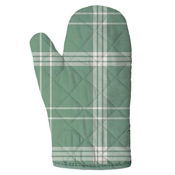 Прихватка-рукавица Камилла 28х18 см 1шт зеленый