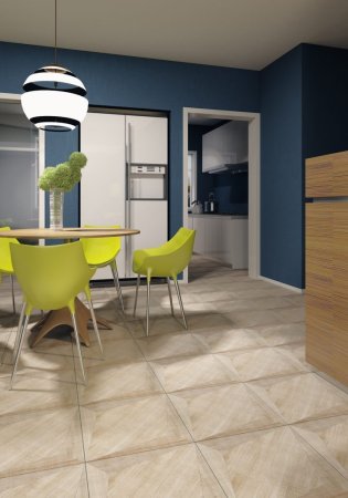 Плитка напольная Поларис, бежевая 41,8х41,8х0,8 см