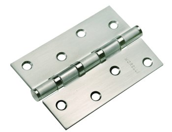 Петля дверная универсальная, цвет белый никель, Morelli