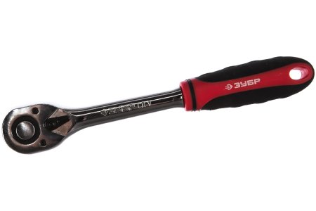 Ключ-трещетка Зубр 255мм 1/2 Ключ-трещетка Зубр 255мм 1/2