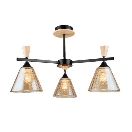 Люстра Baizheng N5664-3 E27х3шт цвет черный