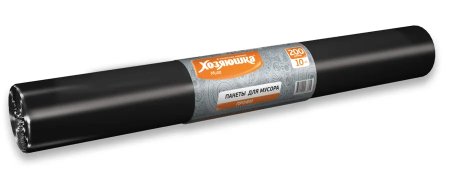 Пакеты для мусора Хозяюшка Мила Профи особопрочные 200л 10шт 40мкм