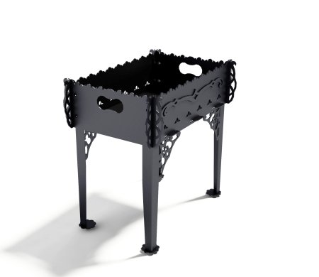 Мангал стационарный Огниво 55х30,5х54 см 3 мм