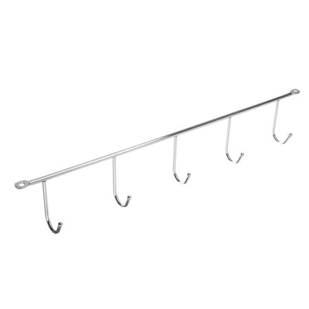 Планка с крючками крепление снизу CWJ241A цельный цвет хром 21см 210 мм 1 шт