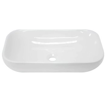 Раковина Sanita Luxe Infinity фарфор овальное цвет белый