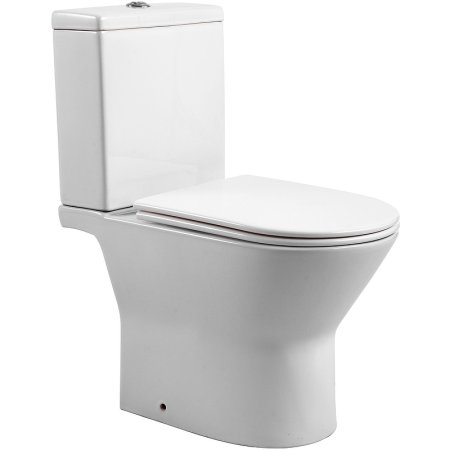 Унитаз-компакт AQUATEK ЛЕОН напольный  выпуск горизонтальный